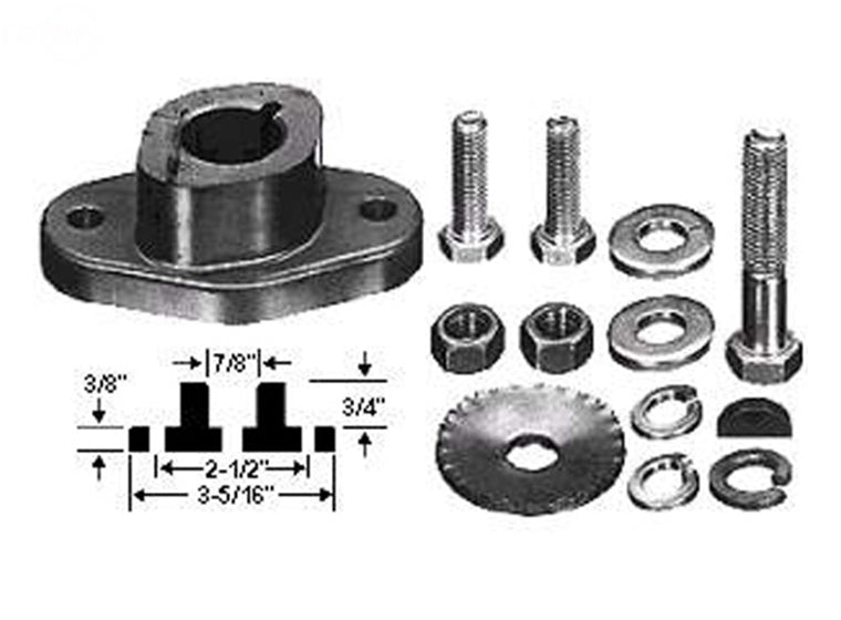 Rotary, Adaptateur de lame 7/8" MTD