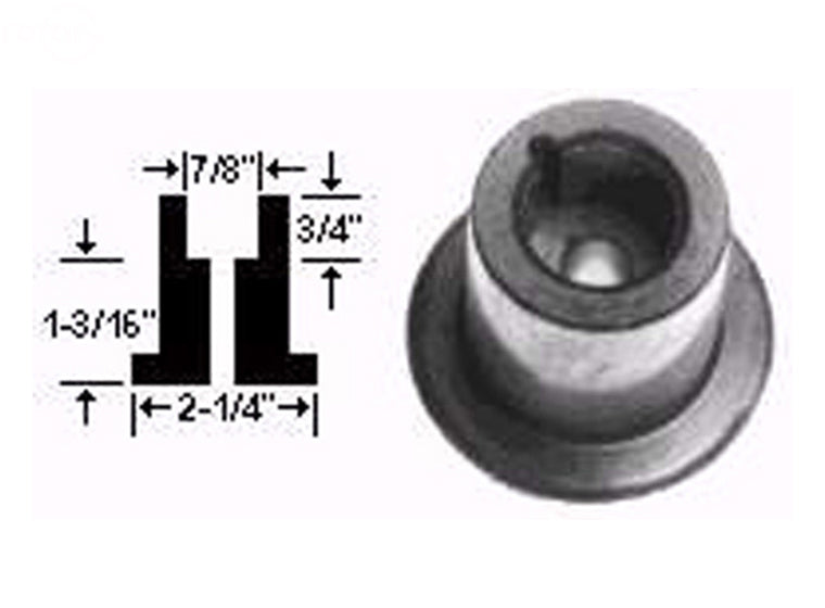 Rotary, Adaptateur de lame 7/8" (moyeu seulement) Murray