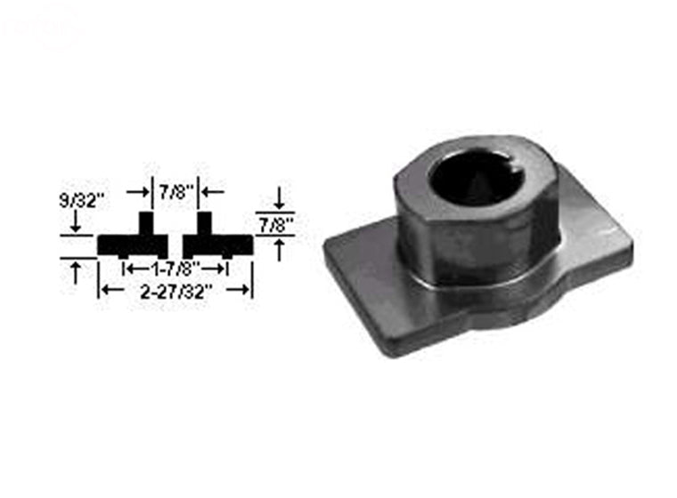 Rotary, Adaptateur lame 7/8" AYP