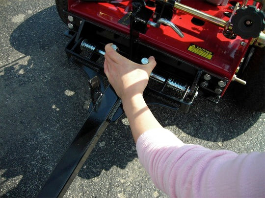 Havener Enterprises, Inc., Caddy Sulky pour tondeuse à gazon robuste avec roues pivotantes