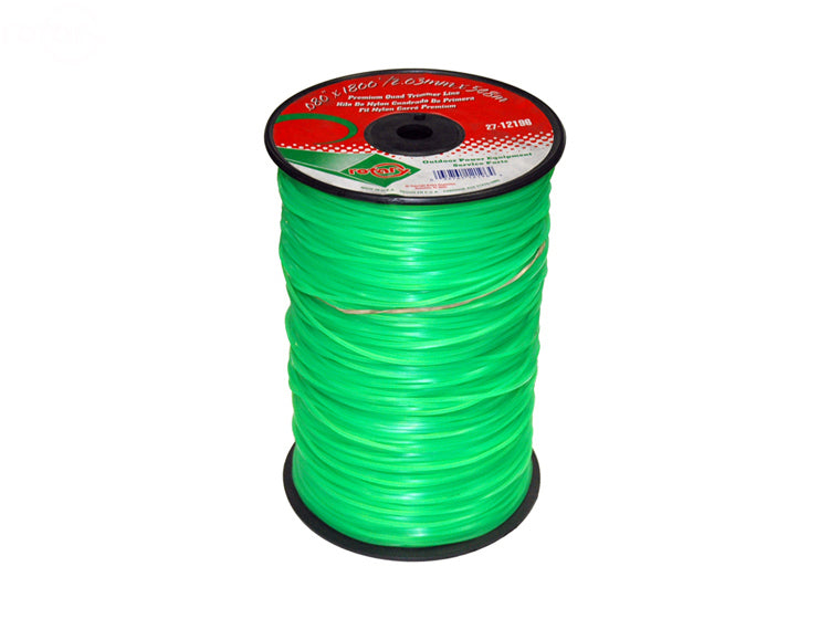 Rotary, Fil à découper .080 1800' Lge Spools Quad Green