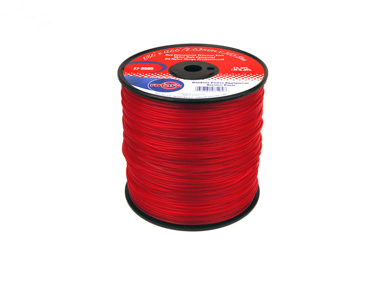 Rotary, Ligne de coupe commerciale .080 rouge (3Lbs)